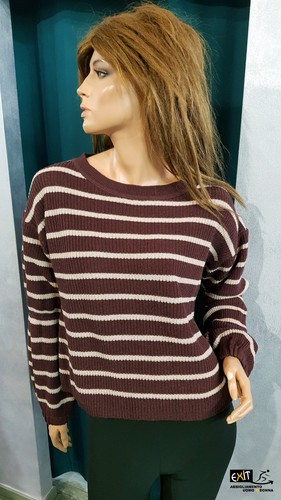 Denny Rose Strick Streifen Art. 821DD50017 Sammlung 2018 70% Rabatt - Bild 1 von 6