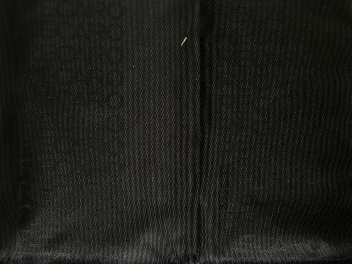 Black Color JDM Recaro Fabric For Seat Cover Headliner Door Panel 