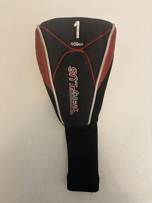 Acuity 460cc Turbo Plus Driver 1 Golf Club Head Cover  Red Black White