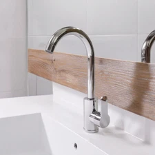 Stainless Steel Brushed Nickel Commercial Kitchen Faucet Sink Mixer Faucet