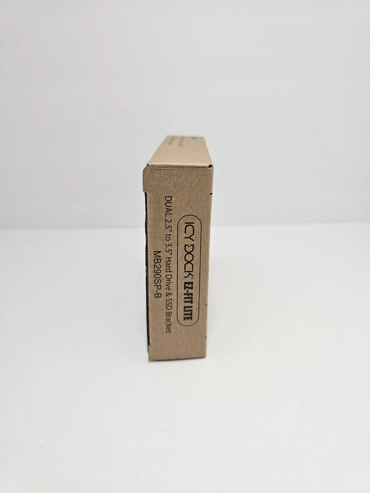 ICY DOCK EZ-Fit Lite MB290SP-B 2 x 2.5 to 3.5 Drive Bay SSD/HDD Mounting Bracket - Image 3 of 4