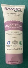 Bambo Nature Snuggle Time Body Lotion For Babies Natural Organic 3.4oz BrandNew