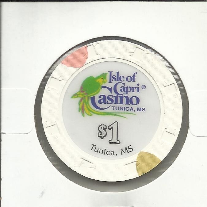 $1 ISLE OF CAPRI CHIP- TUNICA, MS**CLOSED 2002**