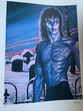 THE CROW ABSOLUTION LITHOGRAPH SIGNED BY JAMES O' BARR