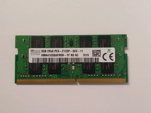 SK hynix 8GB 2Rx8 PC4-2133P-SE0-11 HMA41GS6AFR8N - TF NO AC