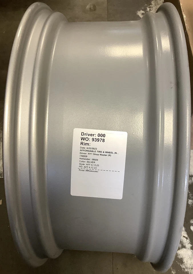 Audi S6 2013 2014 2015 16 2017 2018 58920 aluminum OEM wheel rim 20 x 8.5 Silver - Image 3 of 3