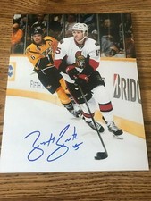 Zach Smith Autographed 8x10 Photo Ottawa Senators Chicago Blackhawks