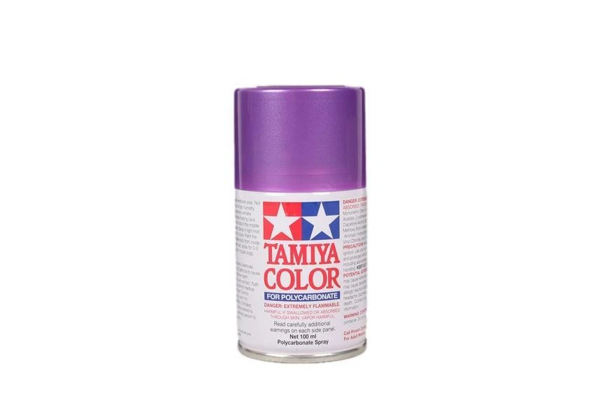 Tamiya Polycarbonate Lexan Paint PS-46 Iridescent Purple Green Spray TAM86046 - Image 2 of 2