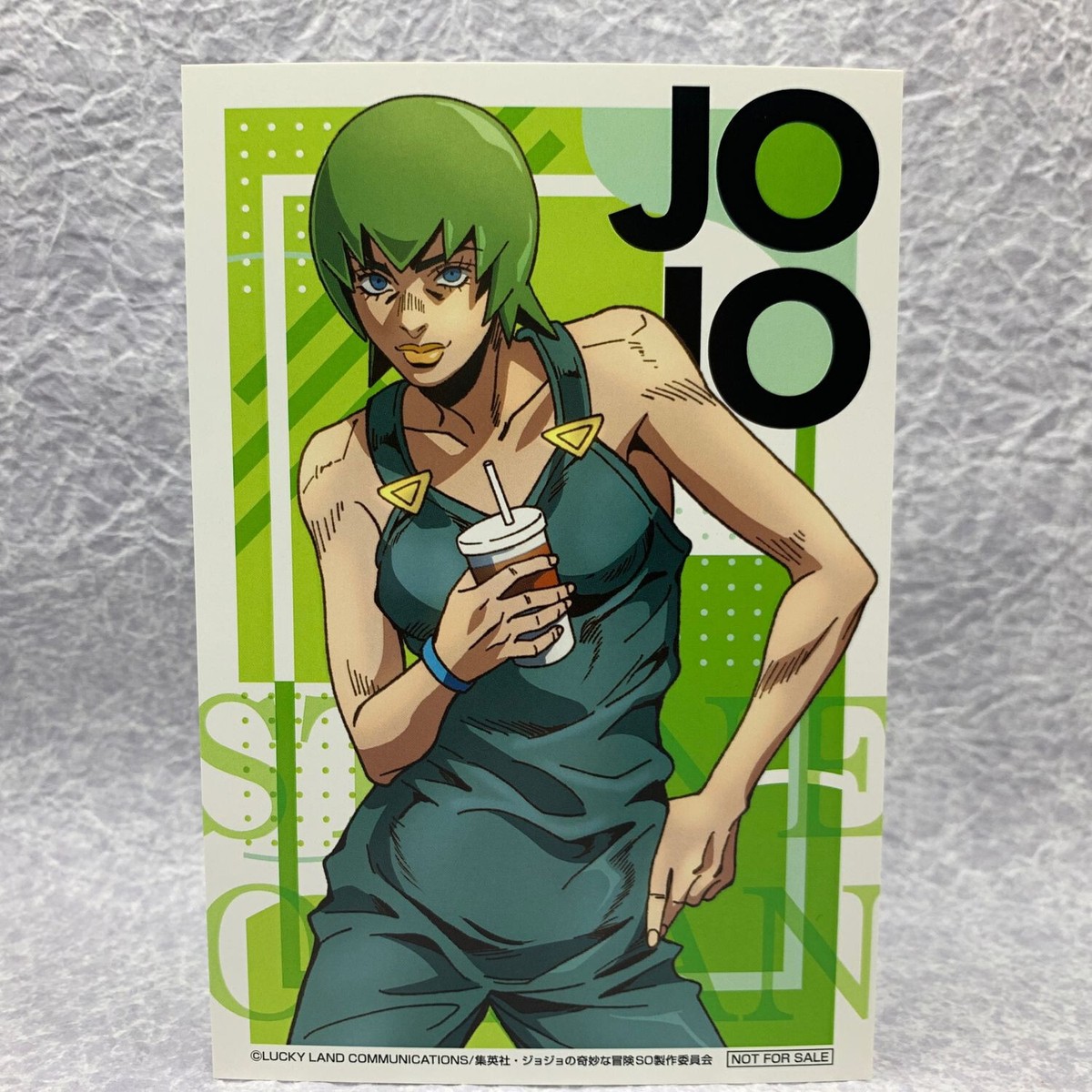 JOJO'S BIZARRE ADVENTURE F.F. illustration Post Photo Card Anime C