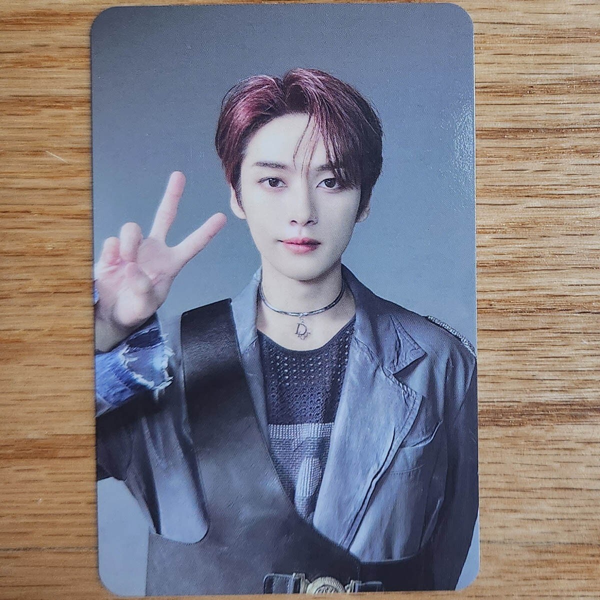 Lee Know Official Photocard Stray Kids Rock Star Postcard