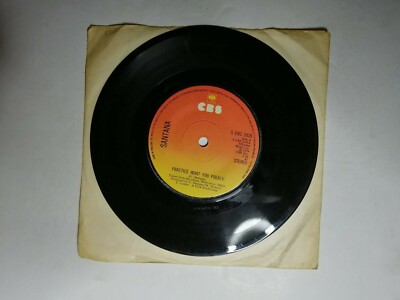  Santana    Practice What You Preach 7'' Vinyl Record
