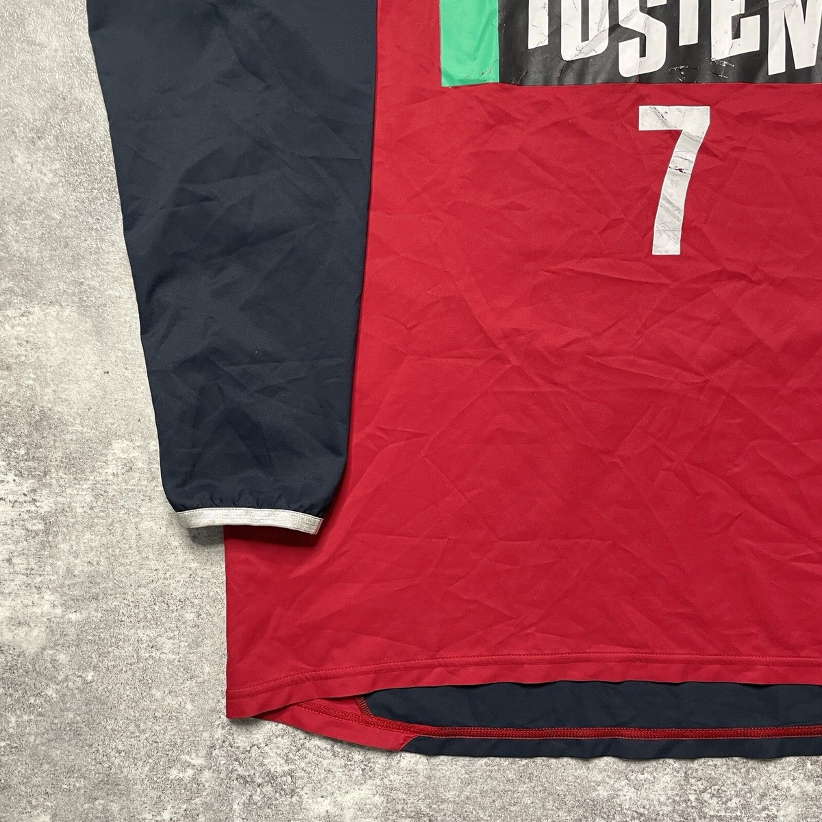 2005-06 NIKE Kashima Antlers home Player Issue L/S shirt #7 新井場