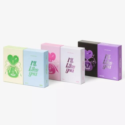 ILLIT I LL LIKE YOU 2nd Mini Album CD+Book+2 Card+2 Sticker+ID Photo+Poster+GIFT