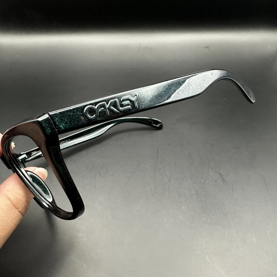Oakley Frogskin Emerald Glitter Frame RARE - Image 3 of 4