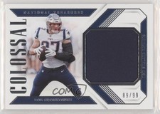 2018 Panini National Treasures Colossal Materials 89/99 Rob Gronkowski 6fs