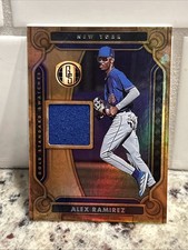 2023 Panini Chronicles - Gold Standard Swatches Alex Ramirez #GSS-AR Patch Mem