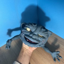 Vintage Boglins Vlobb 1987 Blue Boglin Toy Hand Puppet Seven Towns Mattel