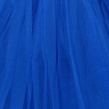 Women's Royal Blue Tutu Skirt   3-Layer Tulle Ballet Skirt for Halloween Costume