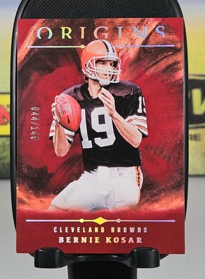 2024 Panini Origins Bernie Kosar #32 Red /149 Cleveland Browns