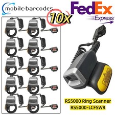 10pcs RS5000-LCFSWR Finger Ring Wearable Barcode Scanner For Zebra WT6000 WT6300