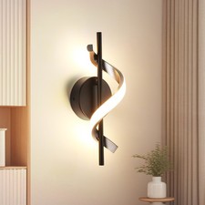LED Wandlampe Wellenform Wandleuchte Innen Wandlicht Flur Treppe Raumbeleuchtung