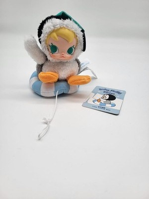 POP MART Baby MOLLY Pingu Happy Fishing Figur Little Fishing Boat Vinyl 1
