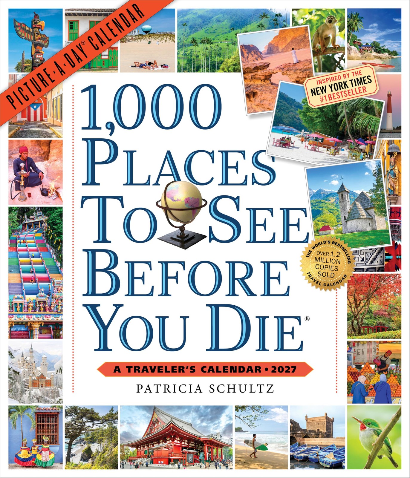 Rackhams 1,000 Places To See Before You Die Deluxe Calendar 2027, Deluxe Calendars, Month To View, Travel, Gift - Image 3