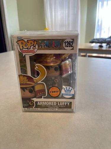 Funko Pop! One Piece 1262 Armored Luffy Funko Exclusive Chase Vinyl Figure