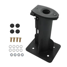 LABLT 17" Fifth Wheel RV to Goose Neck Adapter Hitch w/ 7 3/4" Forward Offset