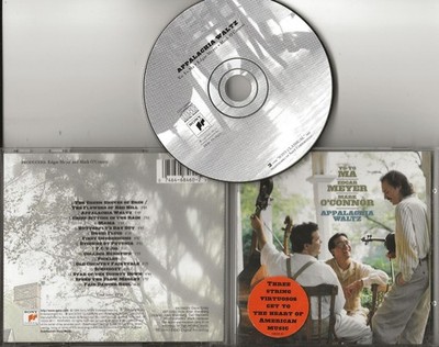 YO-YO MA EDGAR MEYER MARK O'CONNOR Appalachia Waltz cd 1996 16 tracks