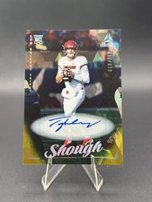 Tyler Shough 2025 Panini Luminance - Rookie Gold Auto Vertical 18/100 Saints