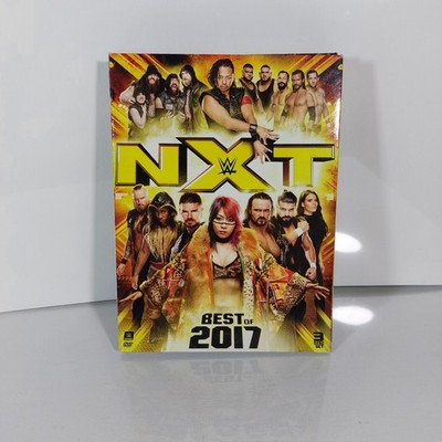NXT Best of 2017 DVD, WWE Wreslting, 3-Disc Set Fast Shipping 