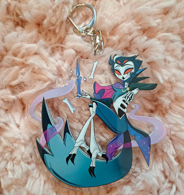 Helluva Boss Stolas Halloween Keychain