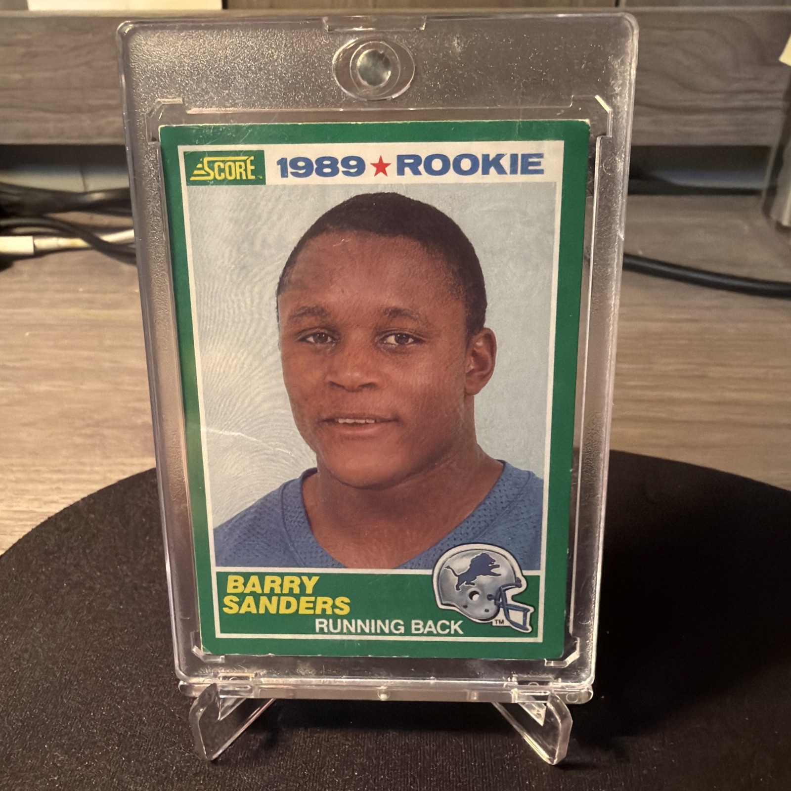 1989 Score #257 Barry Sanders  FOOTBALL Detroit Lions