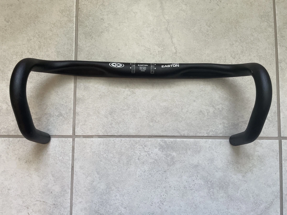 Guidon Plat Vintage Easton EA70 25,4 Mm – 580 Mm, Aluminium, Gris – Pour VTT, Ultraléger