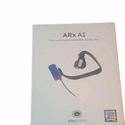 ARxVision ARx AI Headset AI-enabled Talking Camera For Blind Or Vision Impaired