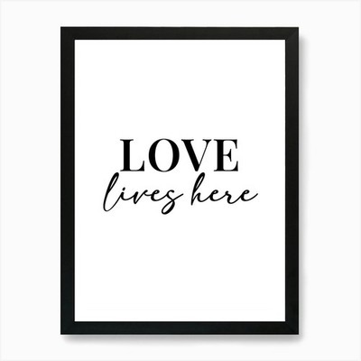 Family Quotes Prints, Living Room P Framed Wall Art Poster Canvas Print Picture