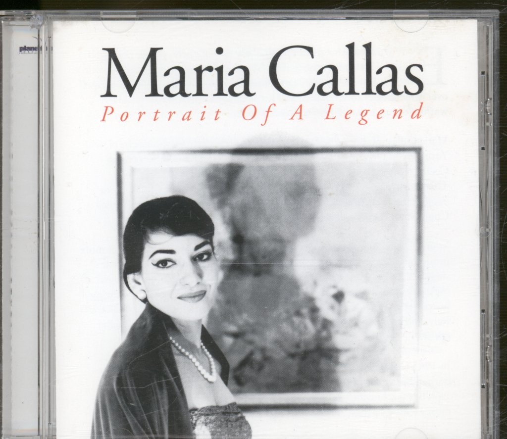 PML1076 Maria Callas Portrait of A Legend CD UK Planet Media 2001 PML1076