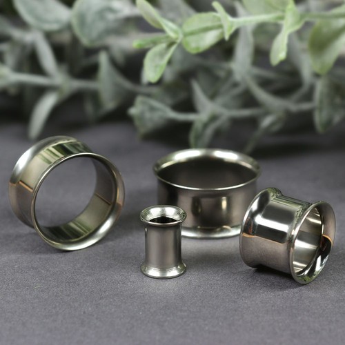 Treuheld® - Tunnel de chair - Titane - Argent - Double évasé - 9 tailles (6618) - Photo 9/90