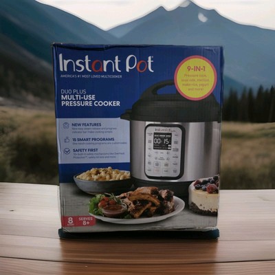 Instant Pot Duo Plus 8 Quart Multi-Use Pressure Cooker  BRAND NEW FACTORY SEALED
