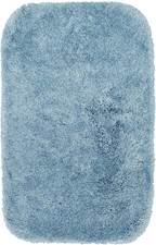 Garland Rug Finest Luxury Bath Rug 24x40 in Basin Blue Ultra Plush Washable