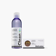 Jason Markk Deep Cleaning Solution Shoe Cleaner  Delicates Brush, 2-Piece Set