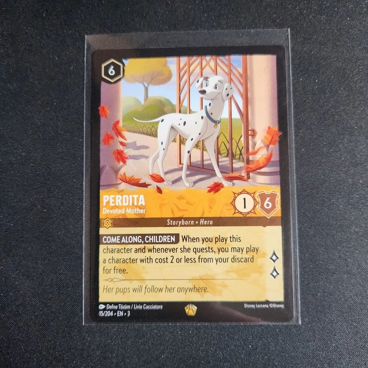 perdita lorcana card Does Perdita's ability affect shift cost in Lorcana? Description coming soon... Disney Lorcana Trading Card Game
