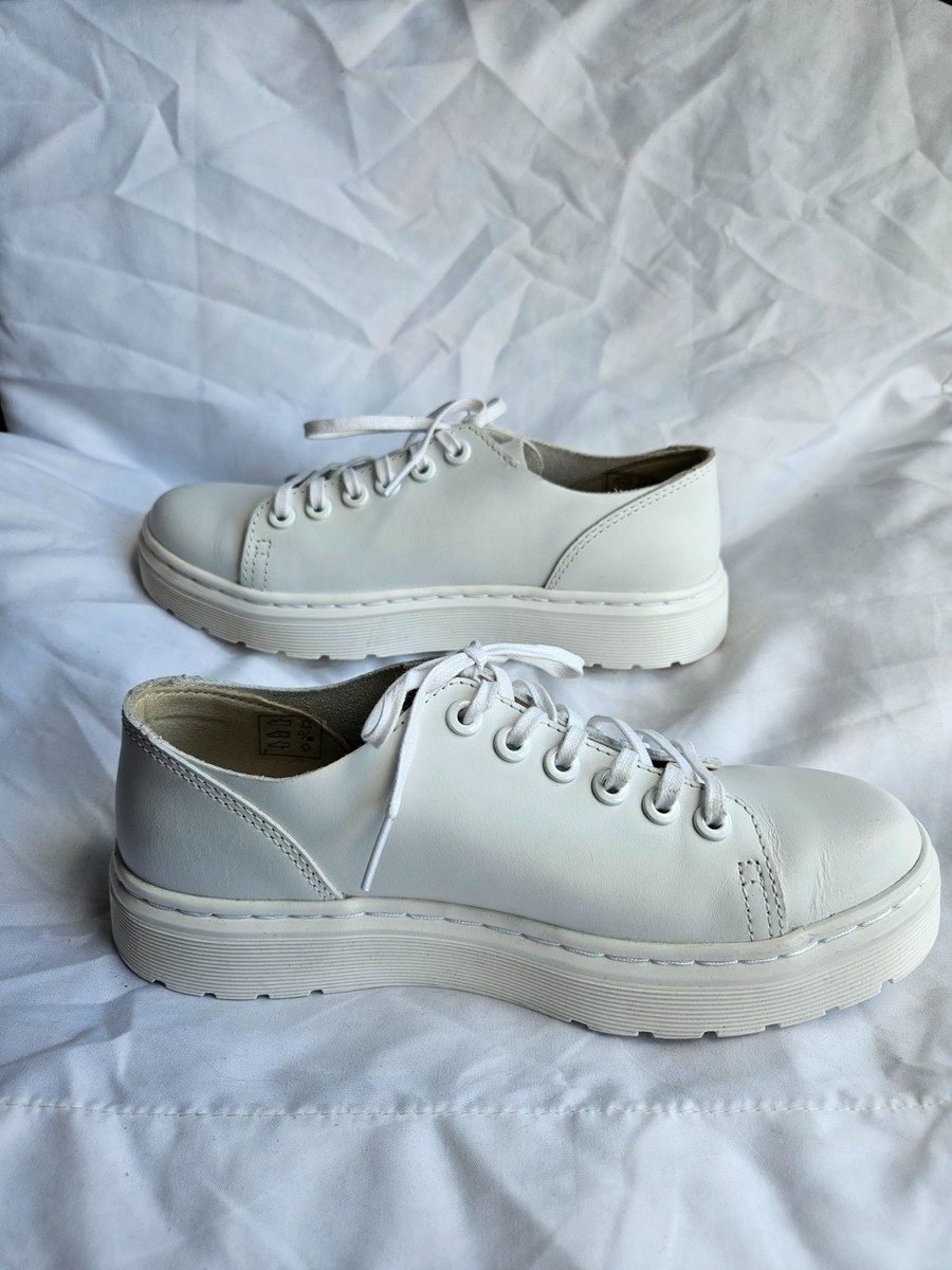 Dr Martens Dante Shoes M5/ W6 White Leather Comfort Derby Low Chunky Sneaker Shoes Dr.Martens Dante White Size: 44 - PS Auction - We  main image 4