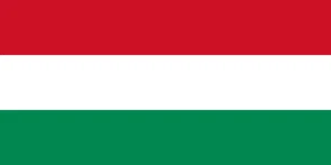Hungary Flag Self Adhesive Vinyl Sticker