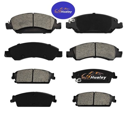Front & Rear Ceramic Brake Pads for YUKON / CHEVROLET SUBURBAN 1500 2008 - 2014