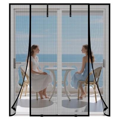Risareyi Magnetic Window Screen - Self-Closing Mosquito Net, 30x44 Inch Actual Size, Thick Mesh - View #8