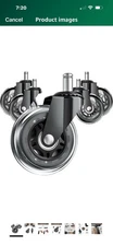 The Office Oasis OAS-1010 Office Chair Caster Wheels - Set of 5