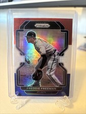 2022 Prizm Red White Blue Freddie Freeman 29