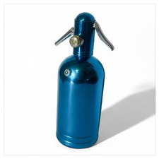 Sifone Seltz Vintage SACCAB Milano Prima Serie Blu Chiaro Anni ‘50